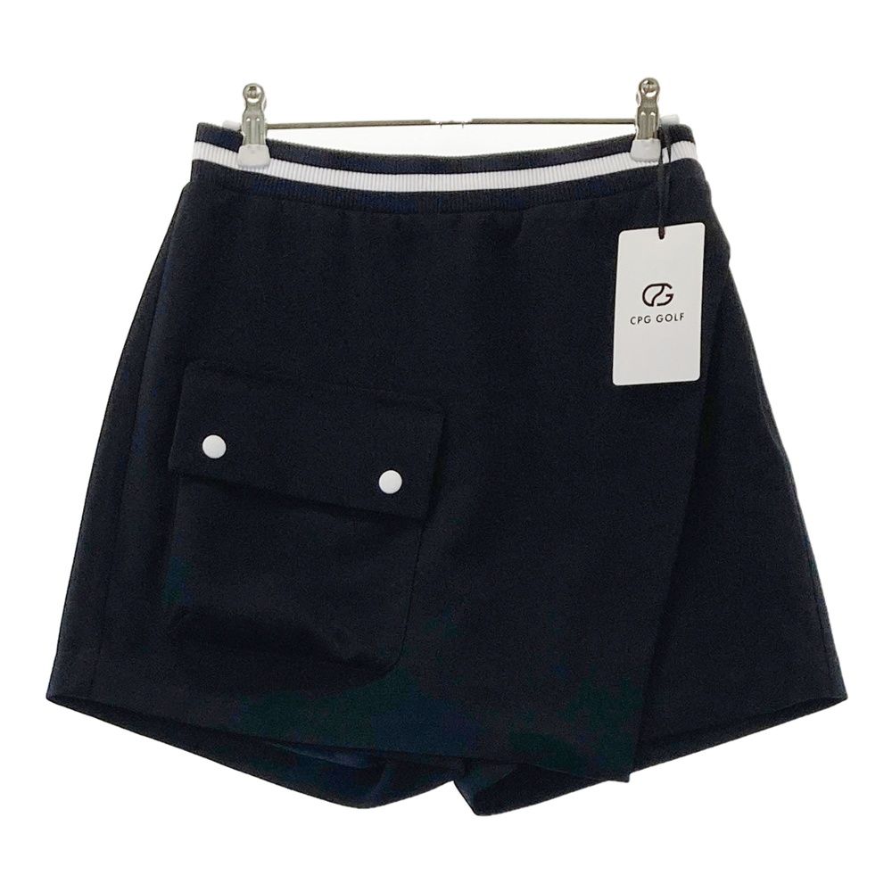 サイズ：2 CPG GOLF シーピージーゴルフ 1206-25221 キュロットスカート ネイビー系 [240101676275] ゴルフウェア レディース ストスト