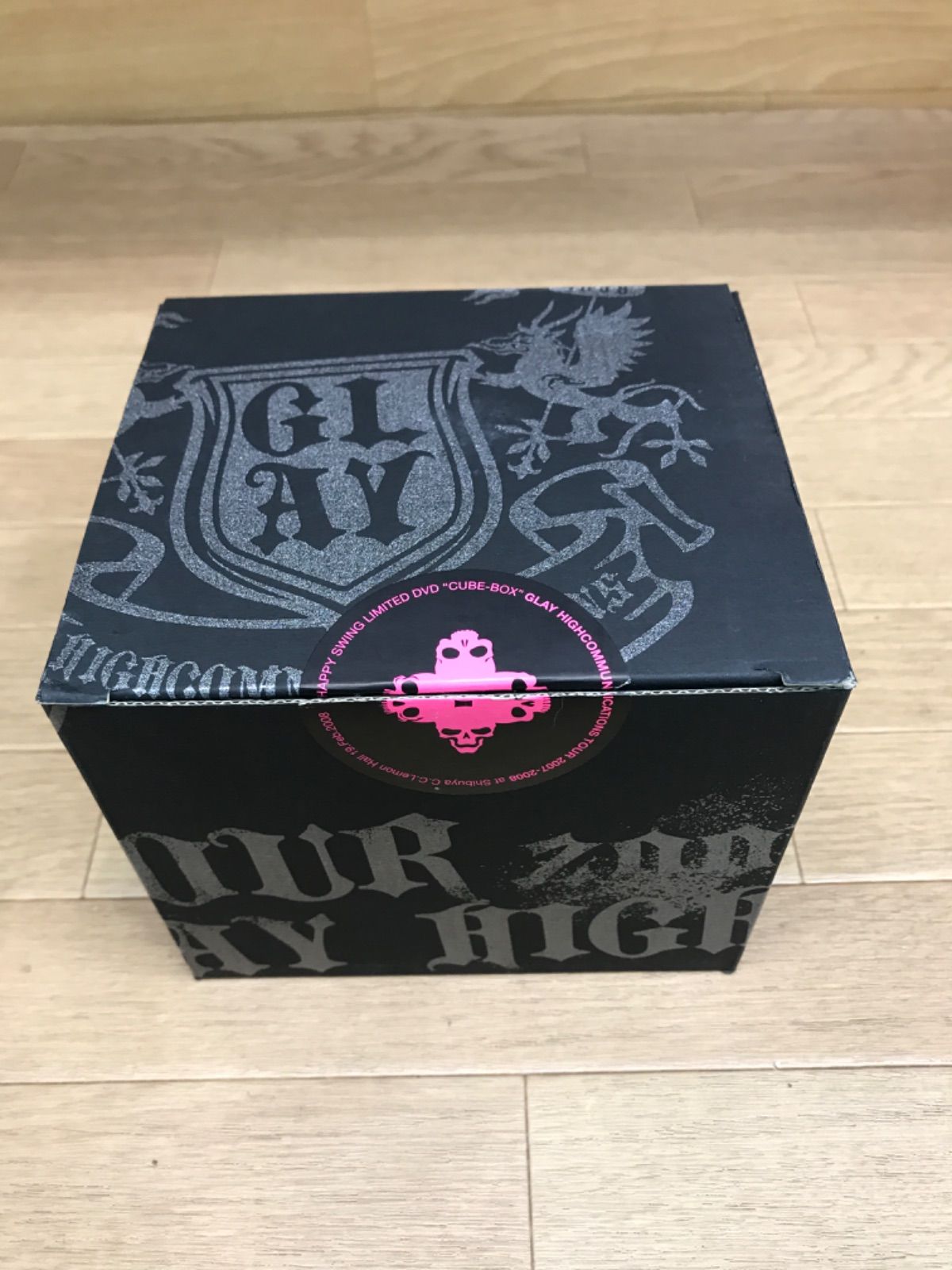 ☆GLAY HAPPY SWING LIMITED DVD 限定品 CUBE-BOX ハイコミ2007-2008