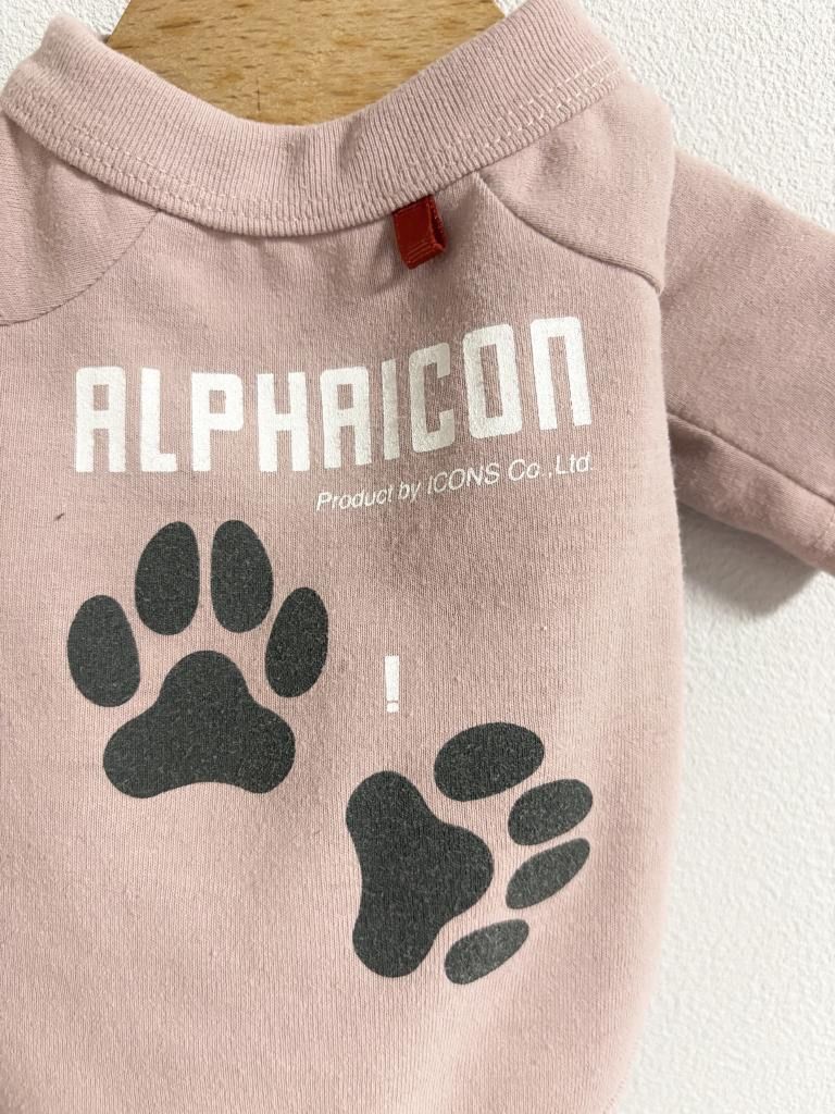 ♡ALPHAICON アルファアイコン ドライニットティー Sサイズ ドッグ