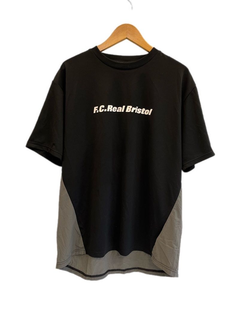 エフシーレアルブリストル F.C.Real Bristol F.C.R.B Hybrid Training T-Shirt ハイブリッド トレーニングTシャツ 黒 FCRB-240032 XL Tシャツ ブラック LLサイズ 101MT-6338