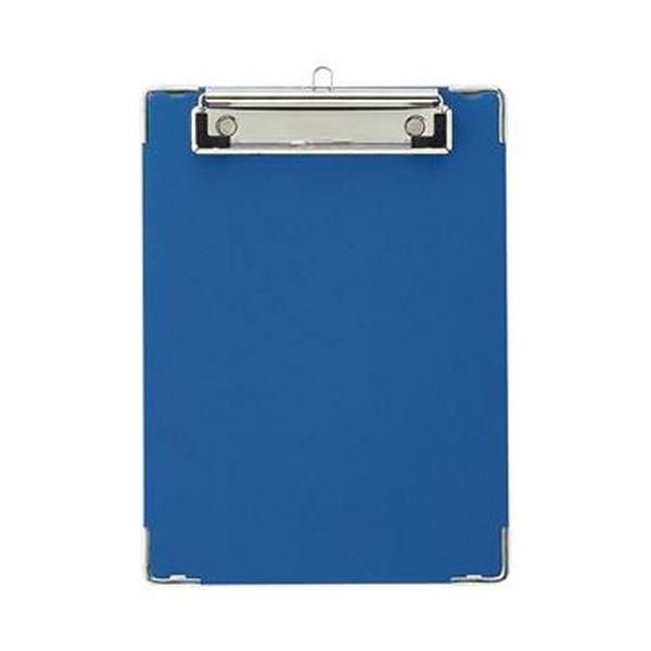 （まとめ）TANOSEE 用箋挟 A5タテ ブルー 1セット（20枚）〔×3セット〕