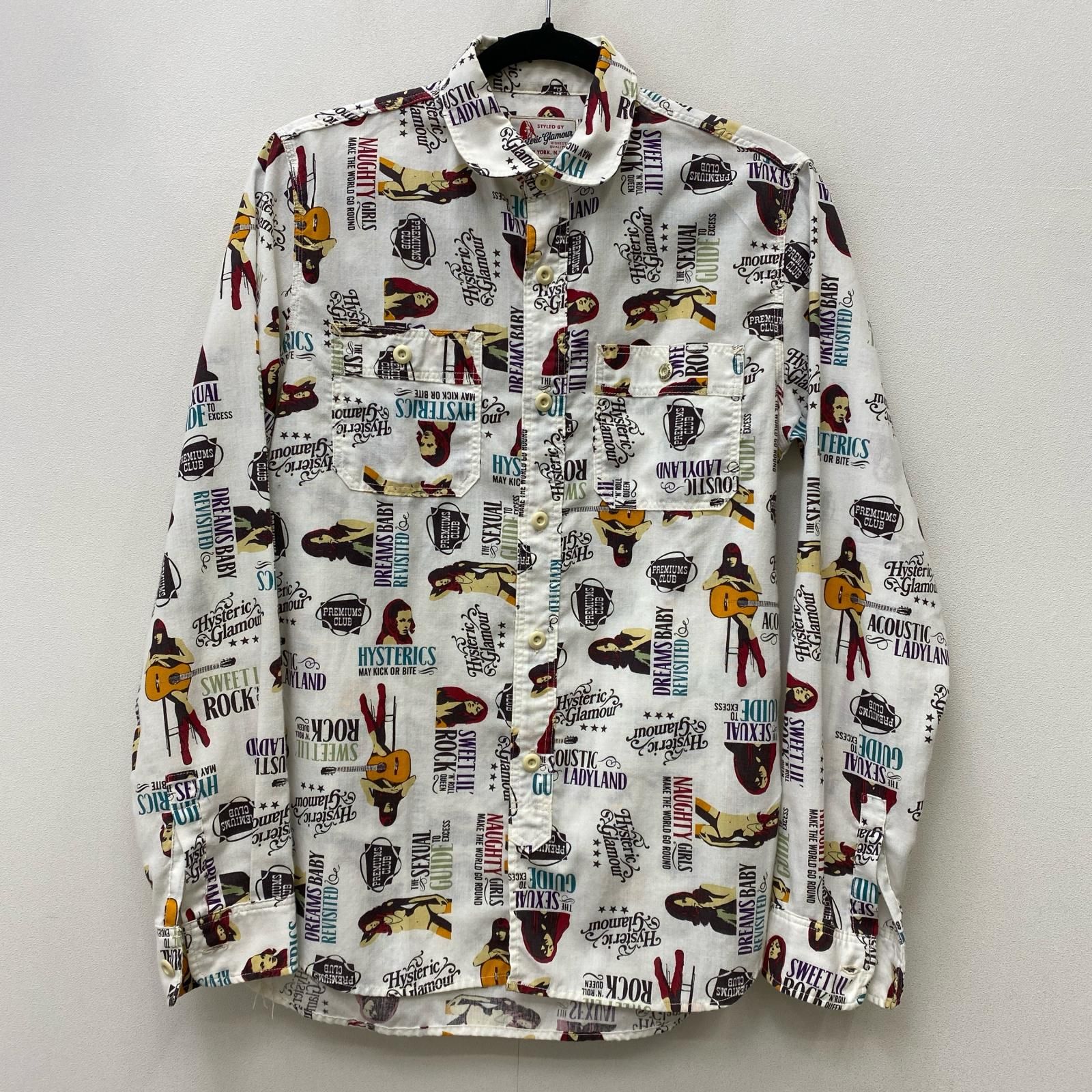 【加古川店】 中古 HYSTERIC GLAMOUR | ヒステリックグラマー 長袖Ｔシャツ ヒスガール 0233AH03 サイズ：M 【104】