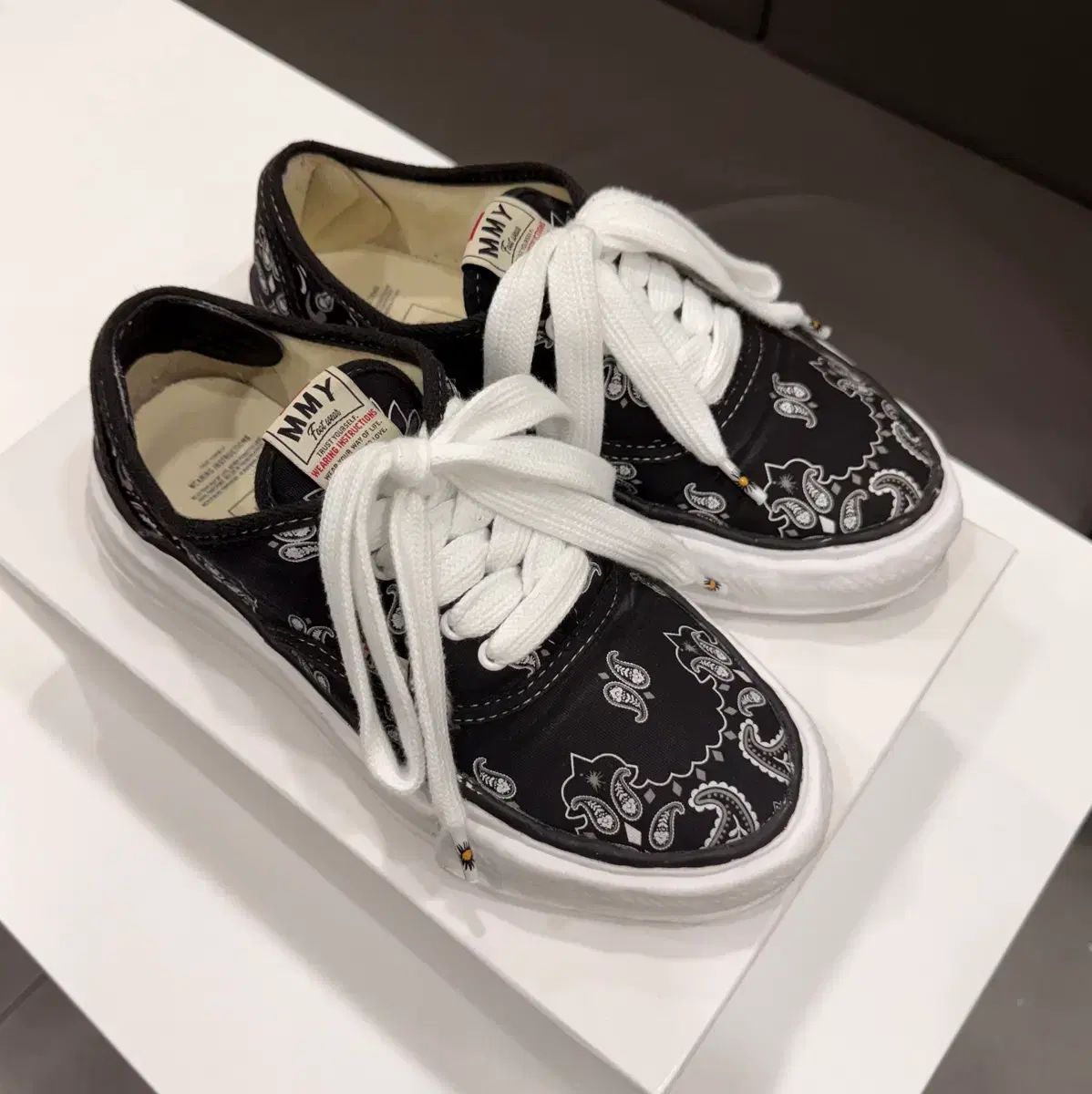 Maison MIHARA YASUHIRO メゾンミハラヤスヒロ ベイカー バンダナパータン VANS ヴァンズ オマージュ モデル 41