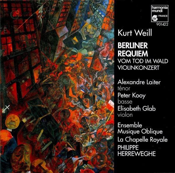 【CD】Weill: Berliner Requiem