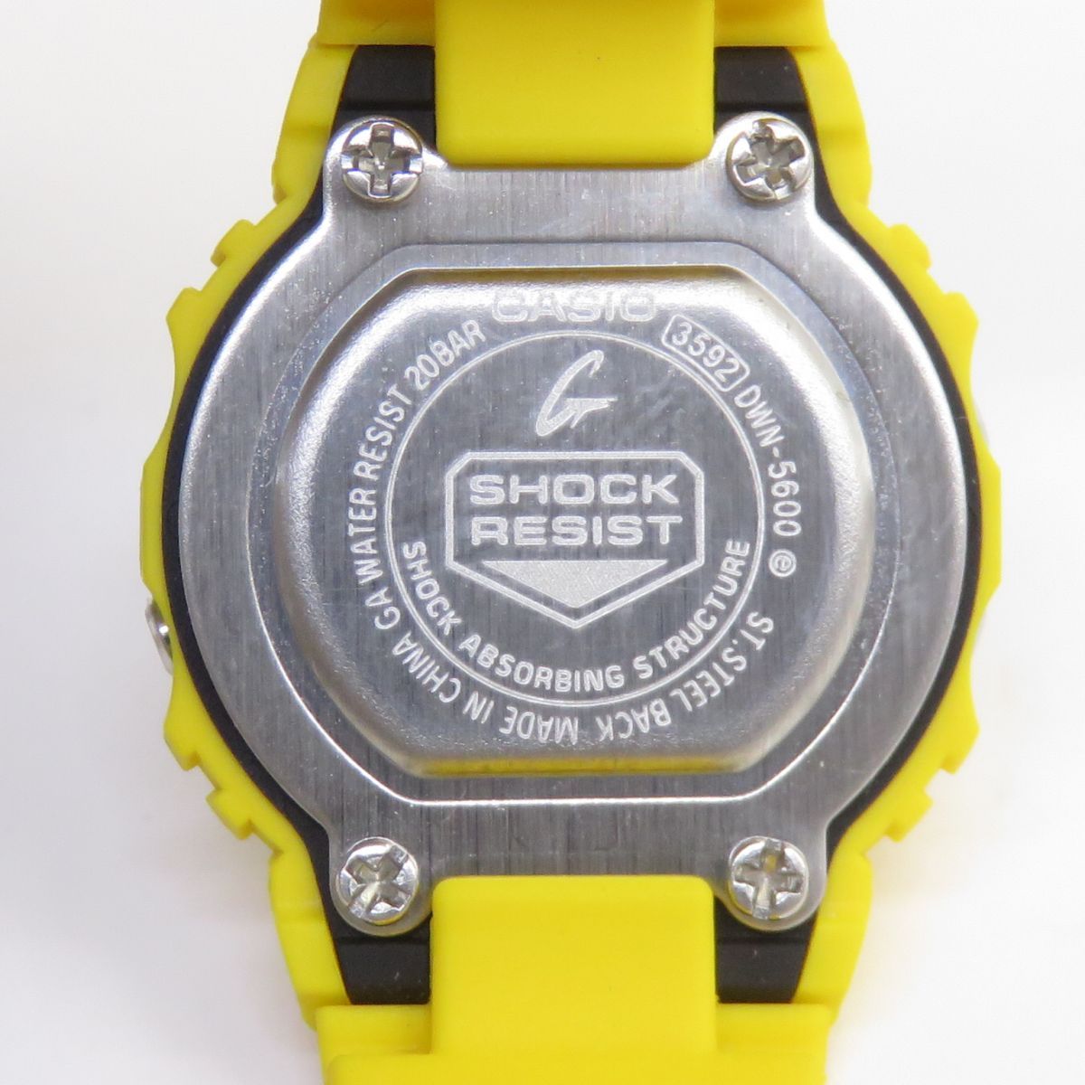 CASIO カシオ G-SHOCK nano DWN-5600-9JR リングウォッチ ※中古美品 
