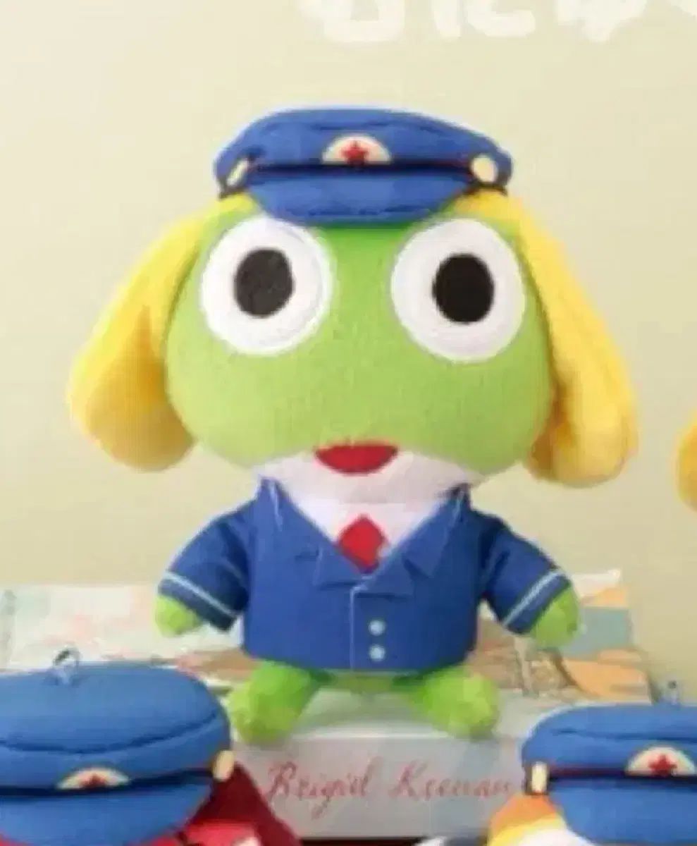 ケロロ駅員キーホルダー 未開封