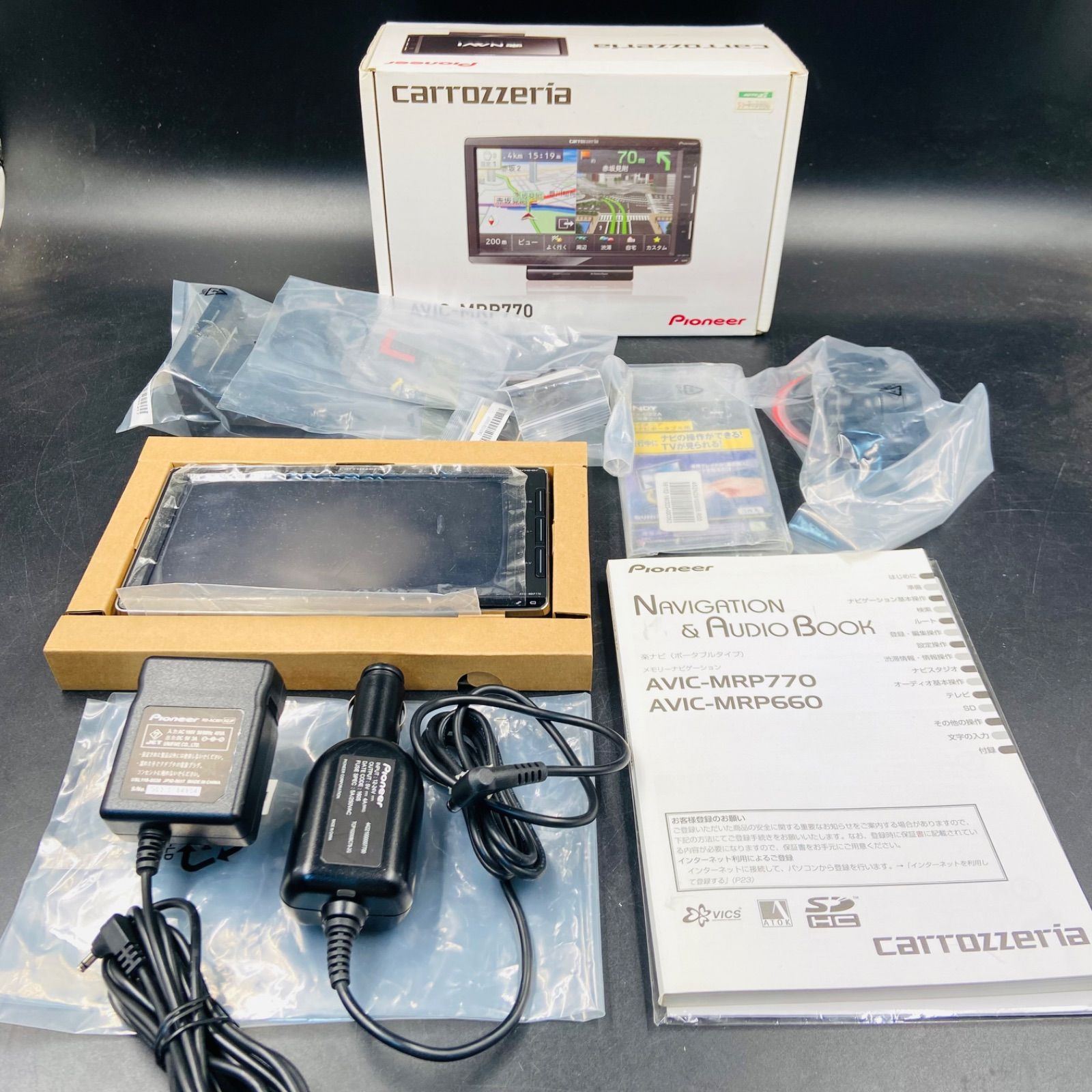 Pioneer AVIC-MRP770 カーナビゲーション 現状品