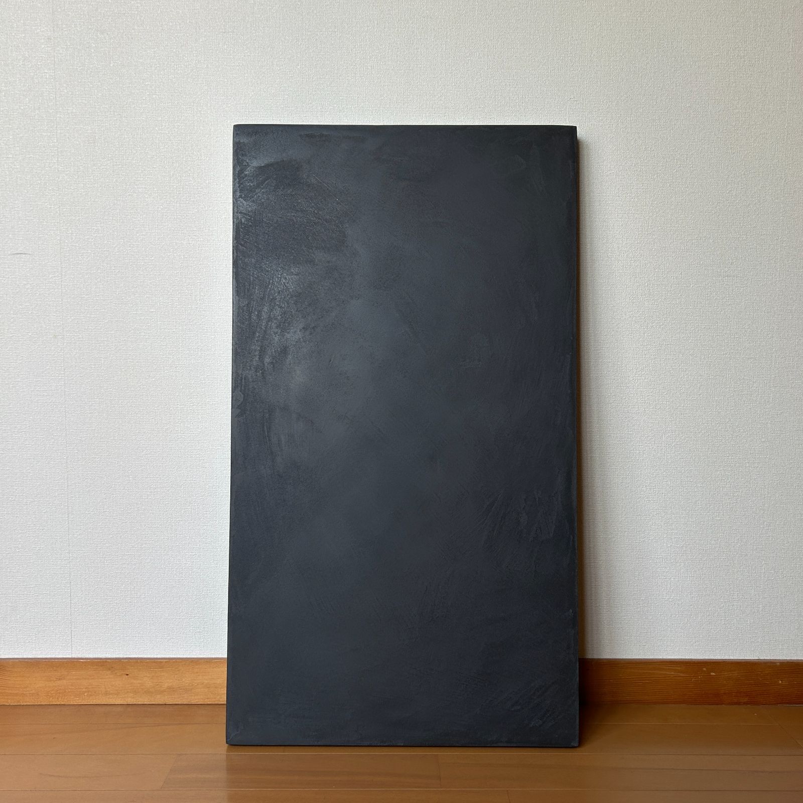 モールテックス 天板 75×42cm ブラック「アウトレット品」｜ローテーブル コンクリート 無機質 DIY