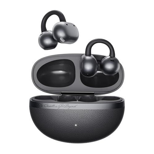 【VGP2025 SUMMER 受賞】QCY Crossky C50 イヤーカフ イヤホン オープンイヤー ワイヤレスイヤホン Bluetooth6.0 耳を塞がない 左右区別ない 音漏れ防止 マイク付き マルチポイント接続 急速充電対応 最 caaec847