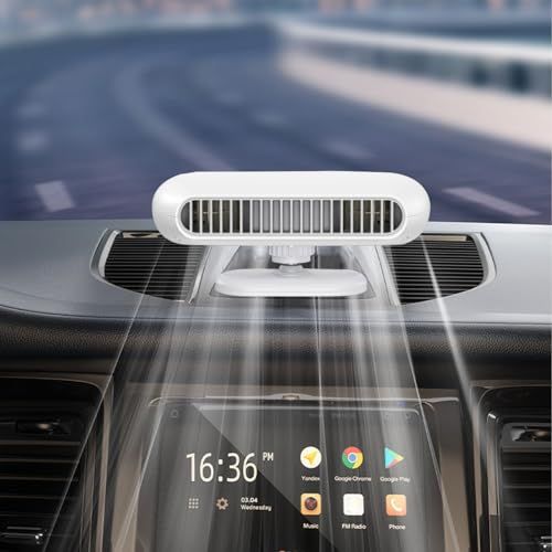 車載用ファン 車用排気ファン 4段階調節 USB充電可能 カー用品 便利グッズ 車内【高速静音】車 サーキュレーター 自動車内用 風強可調 車 換気扇 便利グッズ アウトドア キャンプ 寝室 トイレ用ts b4bfbfa6