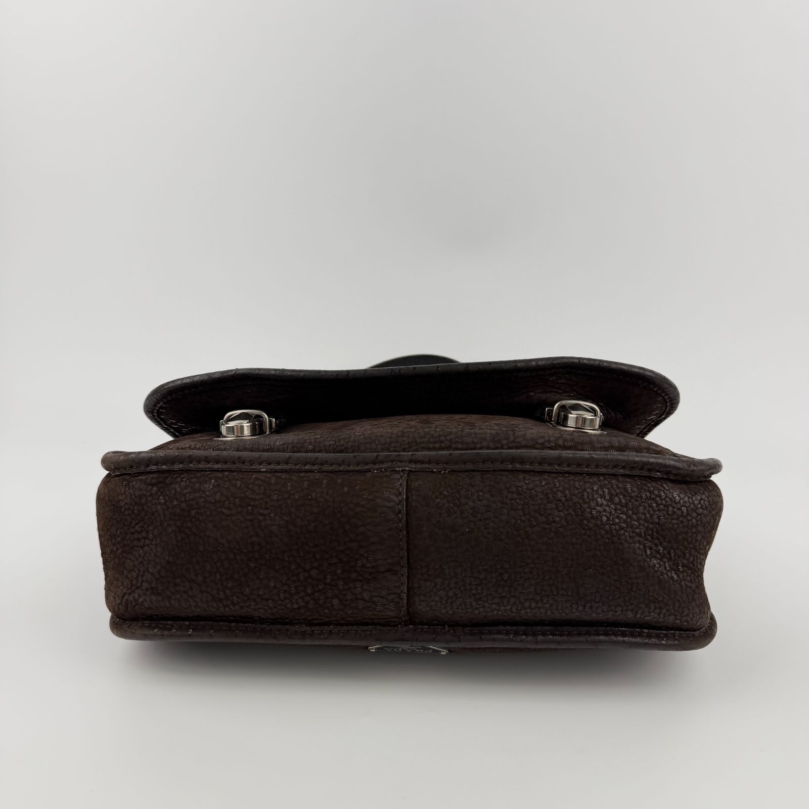 中古】PRADA プラダ ショルダーバッグ ホーボーバッグ ブラウン レザー 