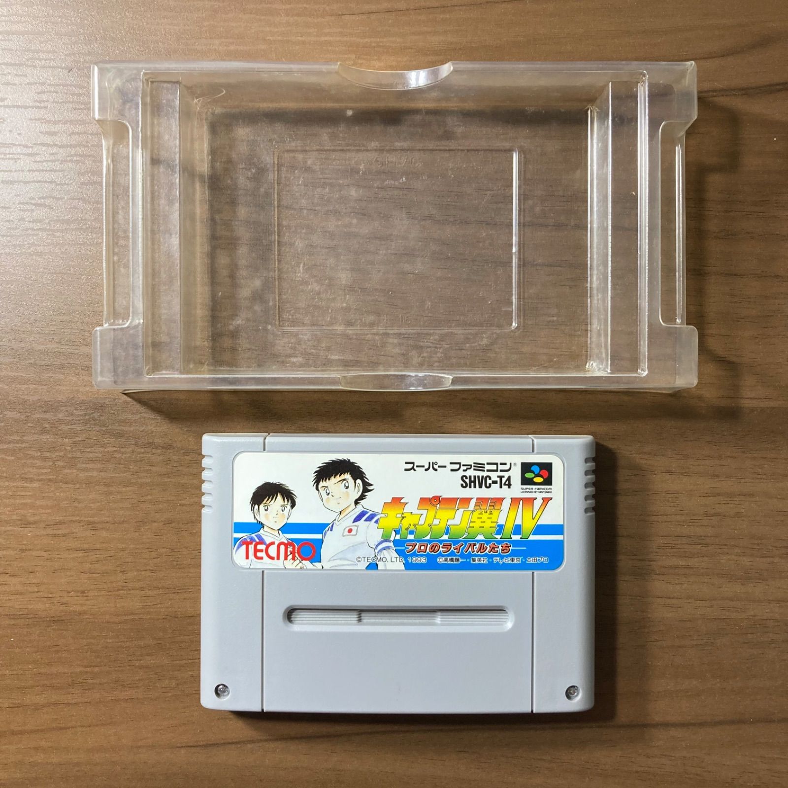 キャプテン翼IV プロのライバルたち スーパーファミコン ソフト 箱付き