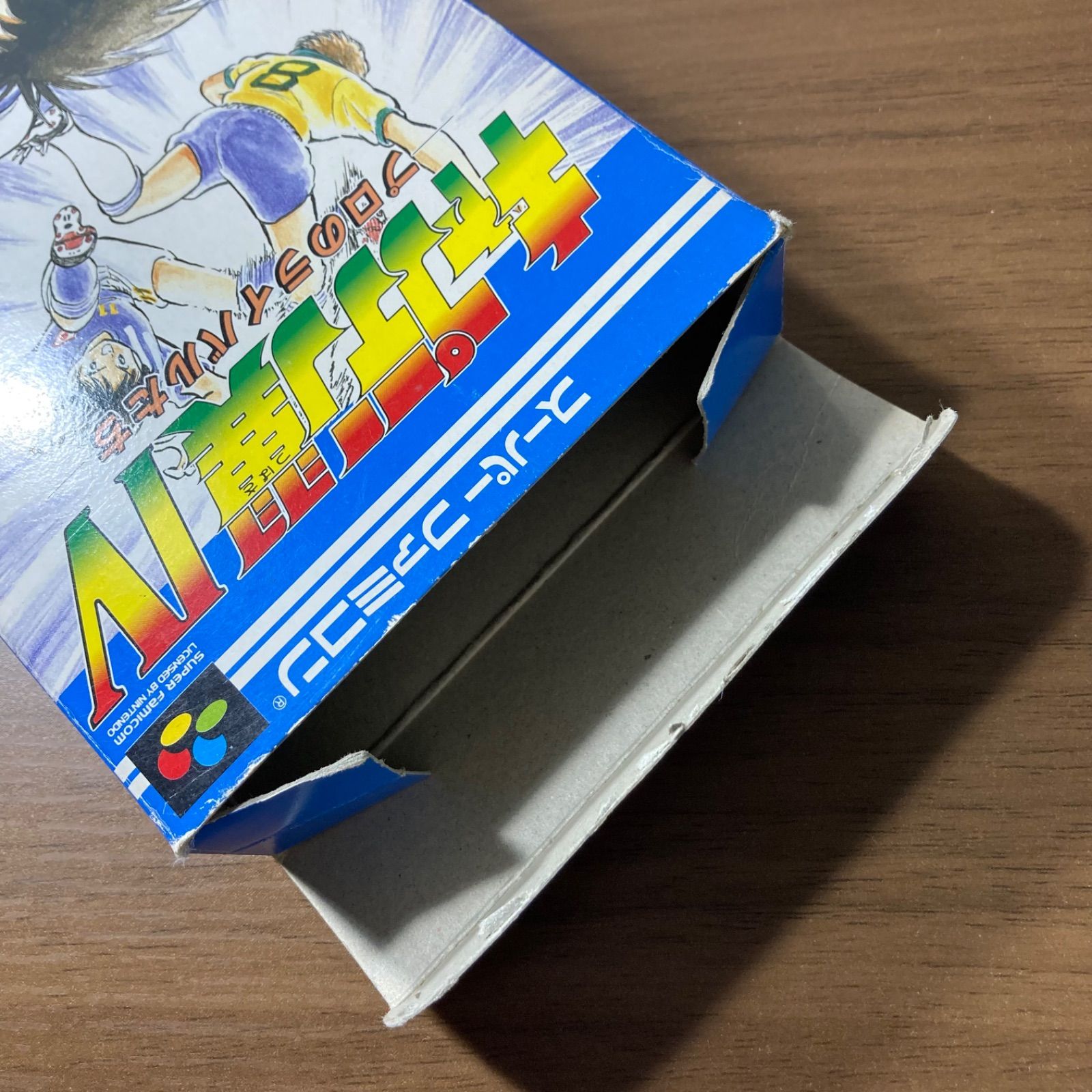 キャプテン翼IV プロのライバルたち スーパーファミコン ソフト 箱付き