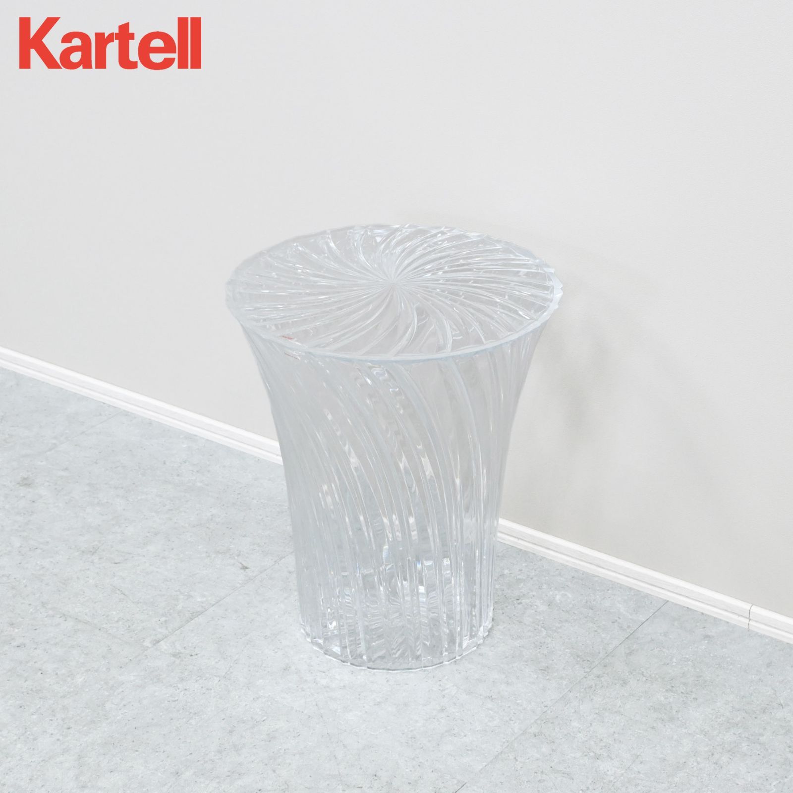 ☆展示極美品☆Kartell カルテル スツール SPARKLE STOOL スパークルS