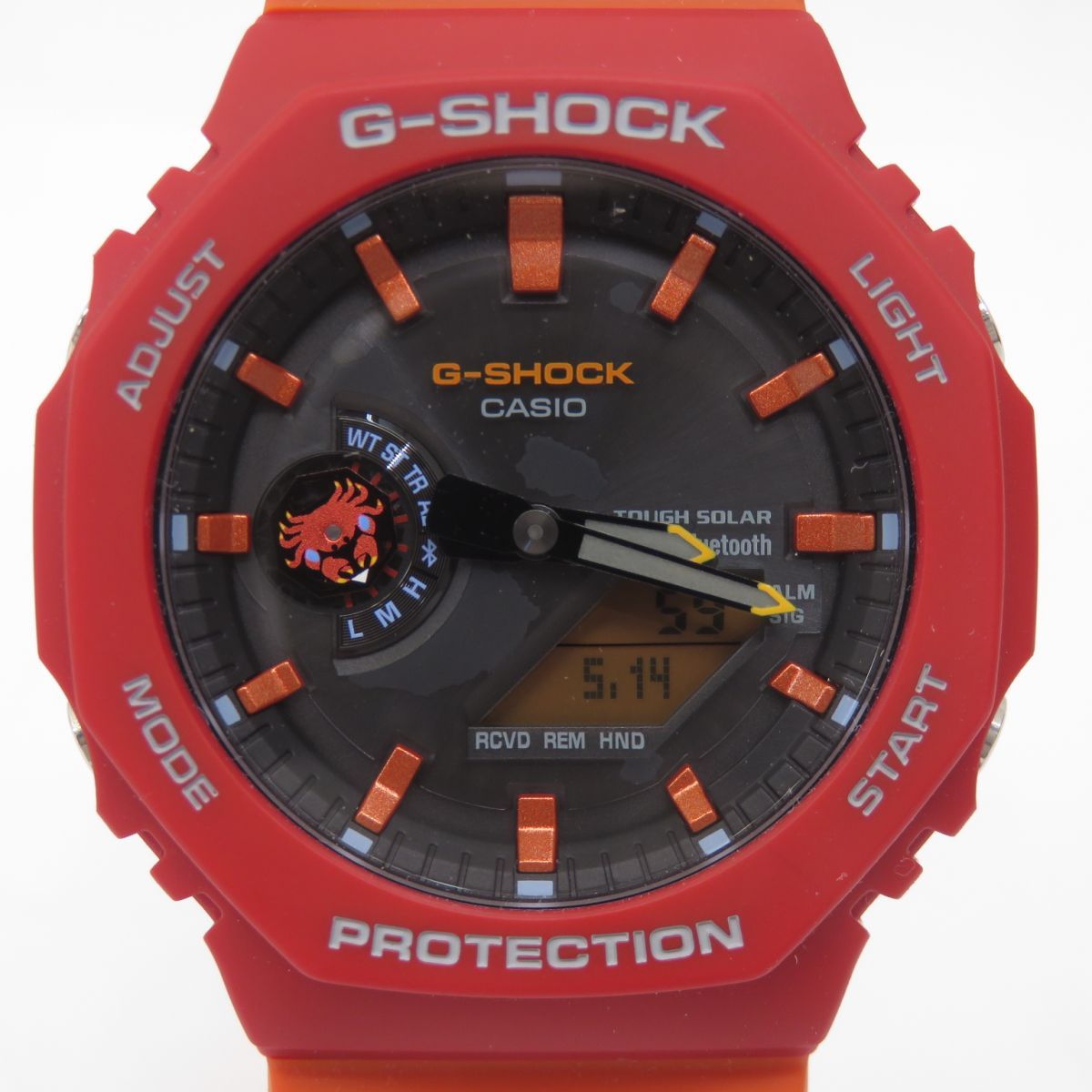 CASIO カシオ G-SHOCK Charles Darwin チャールズ・ダーウィン財団コラボ GA-B2100DF-4AJR タフソーラー 腕時計　※中古美品 19,800円