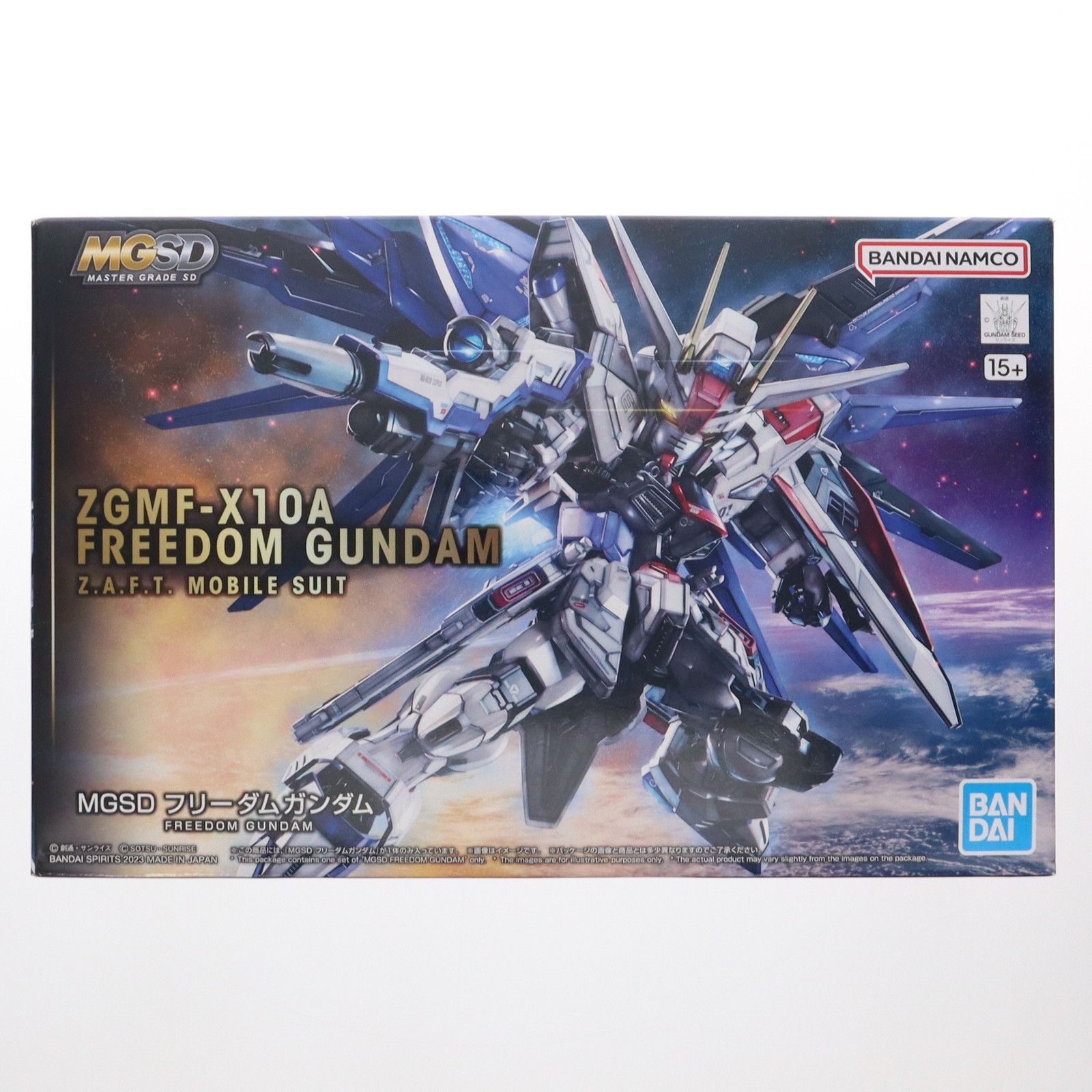 (再販) MGSD フリーダムガンダム 機動戦士ガンダムSEED(シード) プラモデル(5064257) バンダイスピリッツ 7,418円