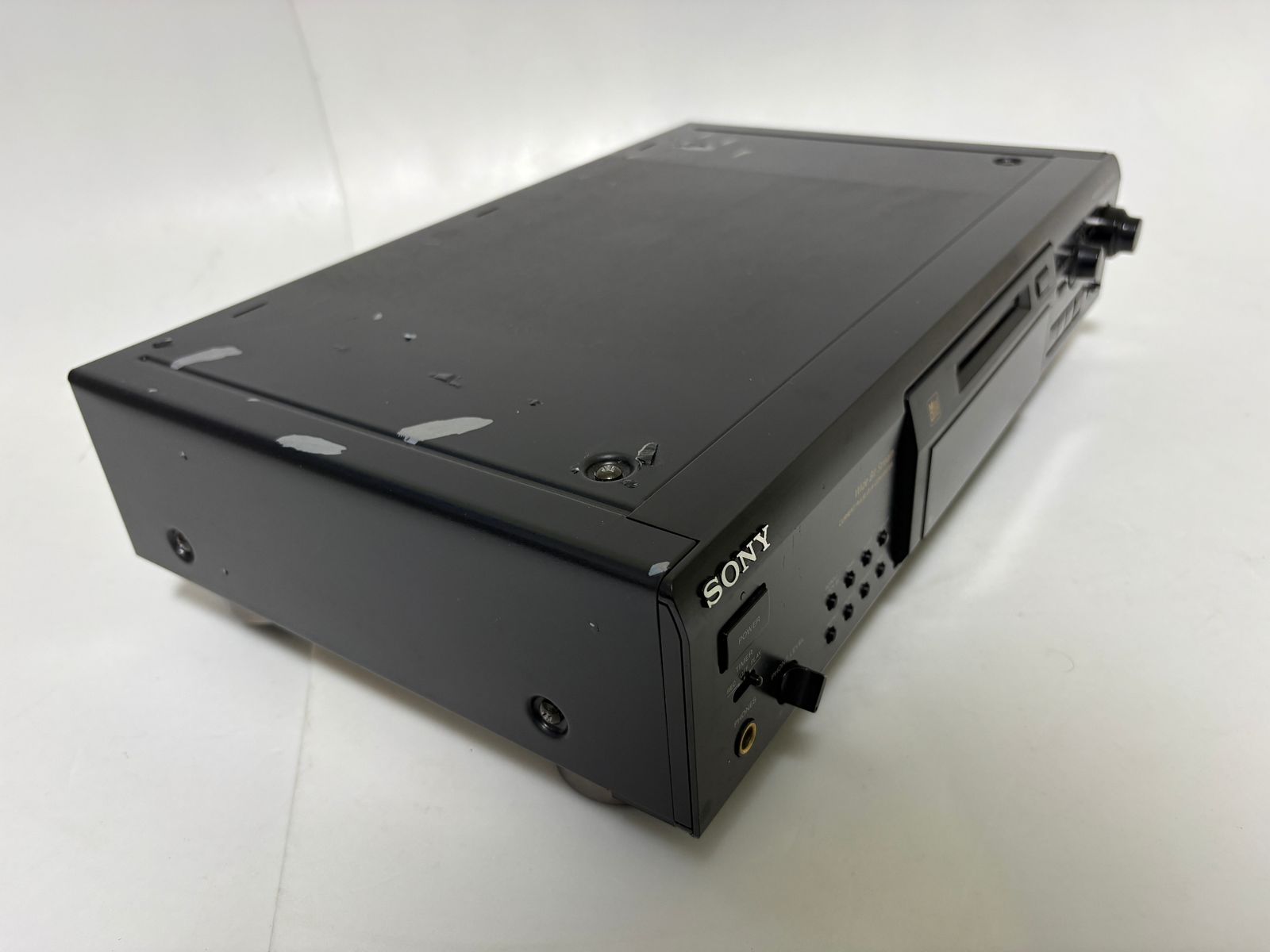 〇 ソニー SONY MDS-JE700 ブラック MDレコーダー MDデッキ ワイド