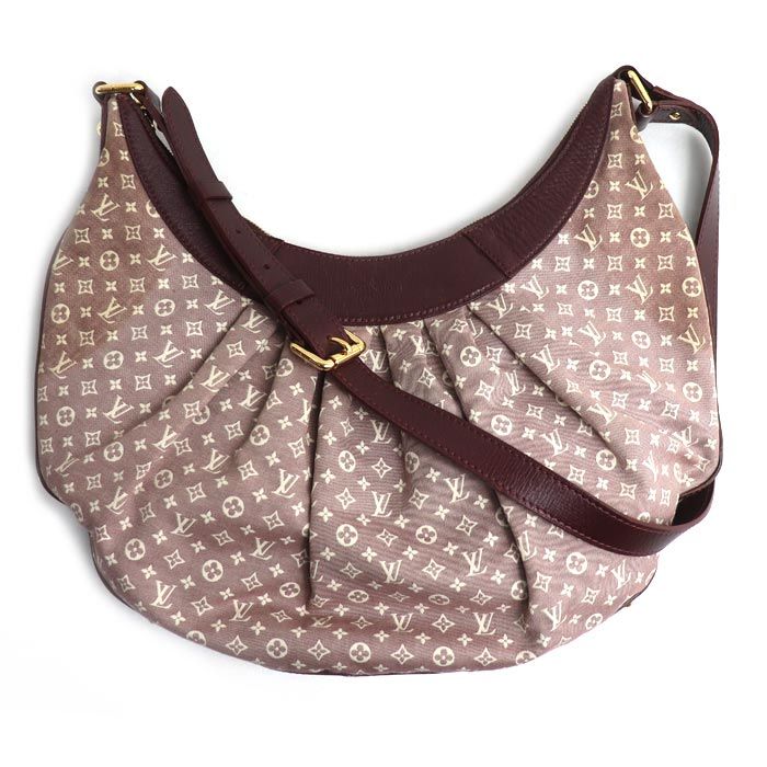 LOUIS VUITTON ルイ・ヴィトン ラプソディMM ショルダーバッグ モノグラムイディール セピア M40405 AR4120 レディース 中古