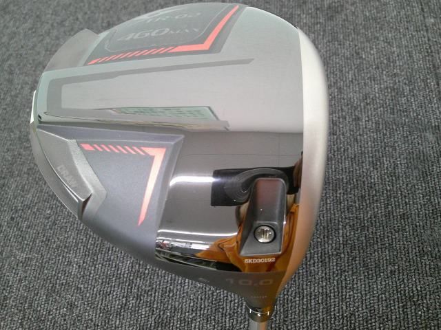 中古 ドライバー ツルヤ ゴールデンプリックスTR-02 460MAX/オリジナルカーボン　レンチナシ/SR/10[9844]■松山店