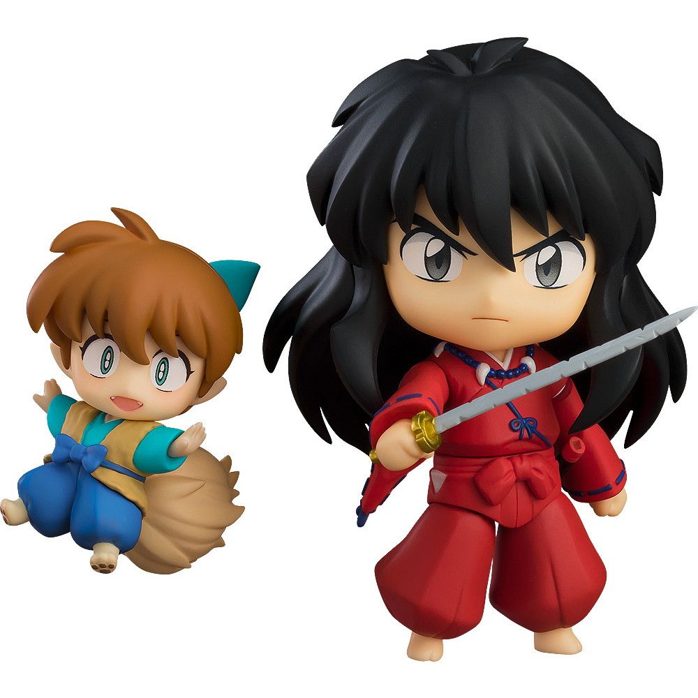 ねんどろいど 2531 犬夜叉(いぬやしゃ) 朔の日Ver. & 七宝(しっぽう) 完成品 可動フィギュア グッドスマイルカンパニー