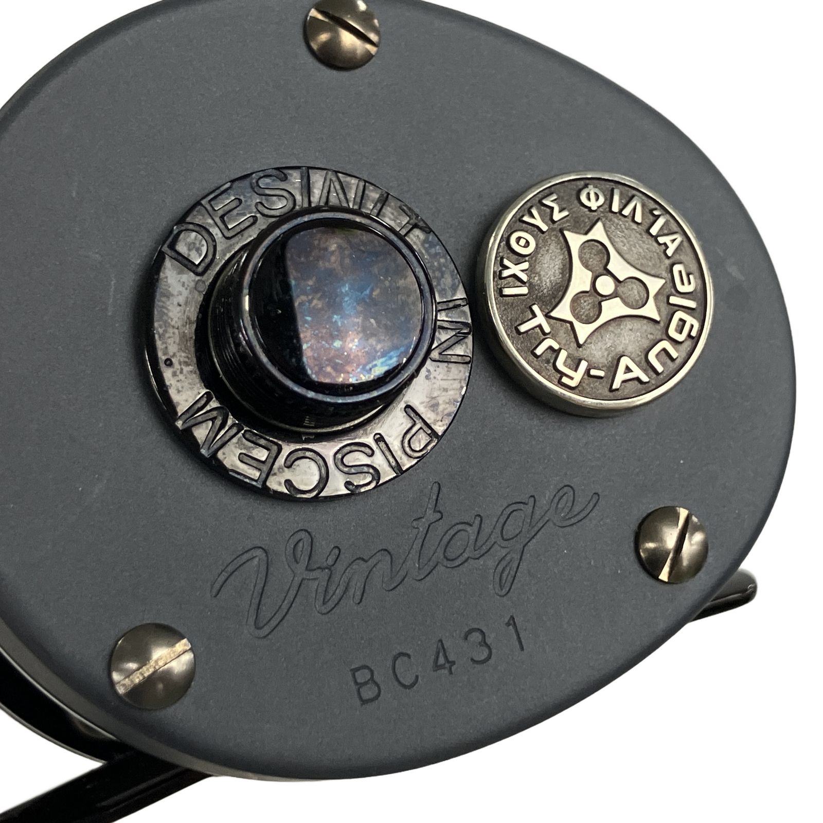 五十鈴工業 Try-Angle BC431SS-T2 Military Gray リール 美品