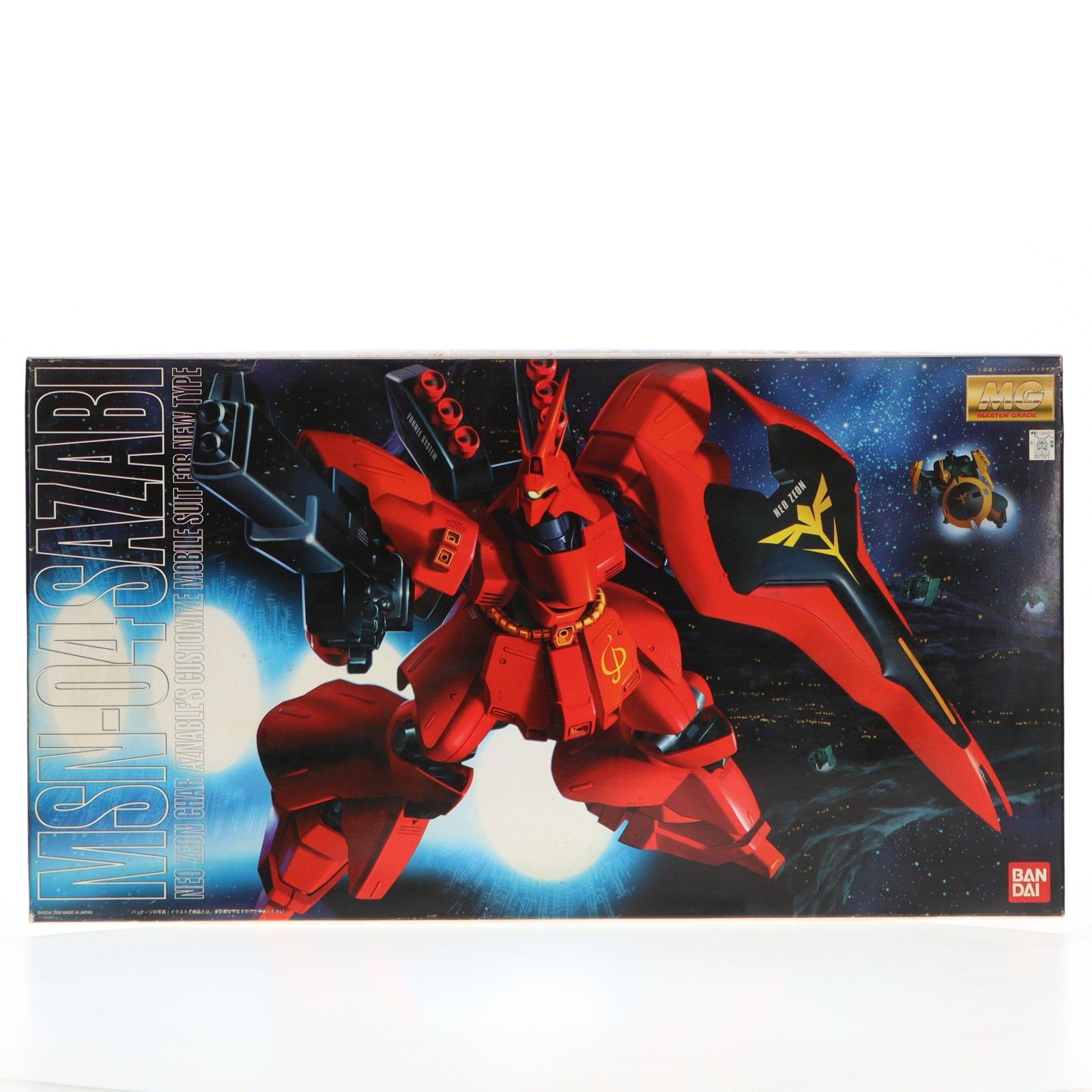 MG 1/100 MSN-04 サザビー 機動戦士ガンダム 逆襲のシャア プラモデル(0077072) バンダイ