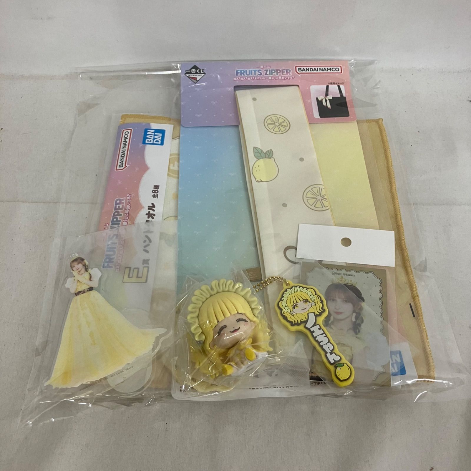 未使用 一番くじ FRUITS ZIPPER 早瀬ノエル 6点セット YL5102C c117