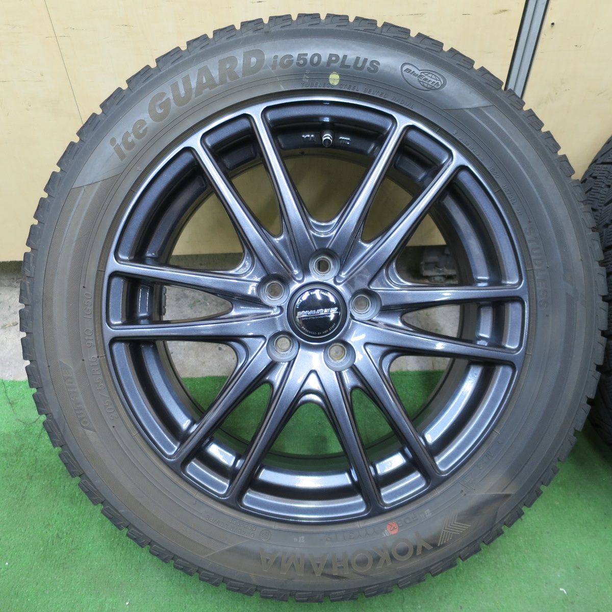 バリ溝！9分☆86 BRZ 等 205/55R16 スタッドレス ヨコハマ アイス