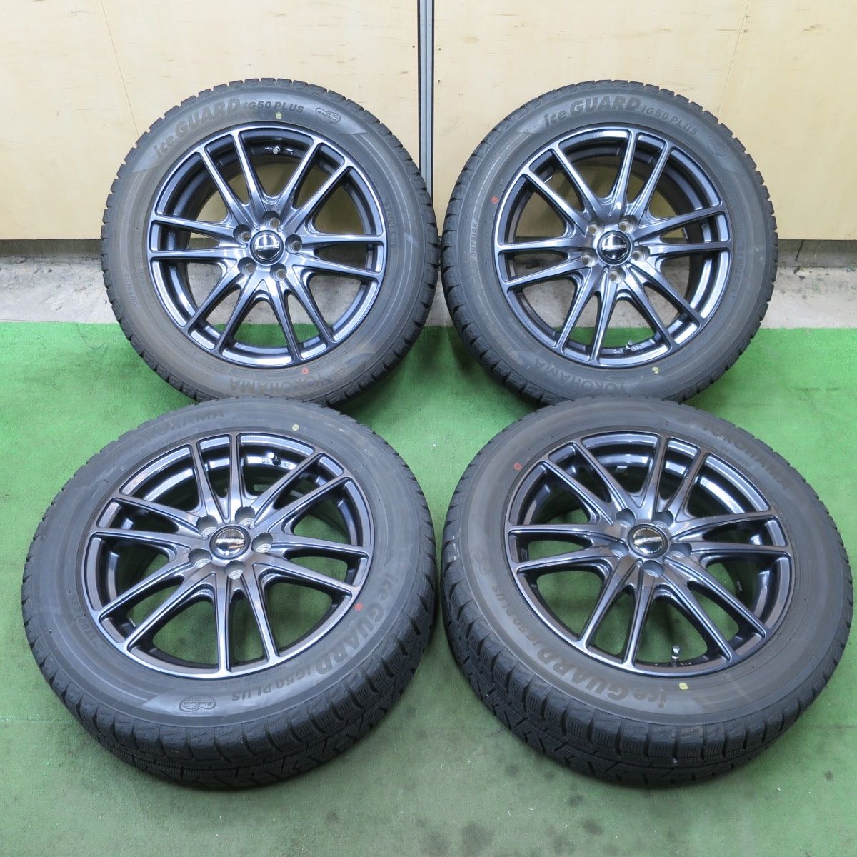 バリ溝！9分☆86 BRZ 等 205/55R16 スタッドレス ヨコハマ アイス