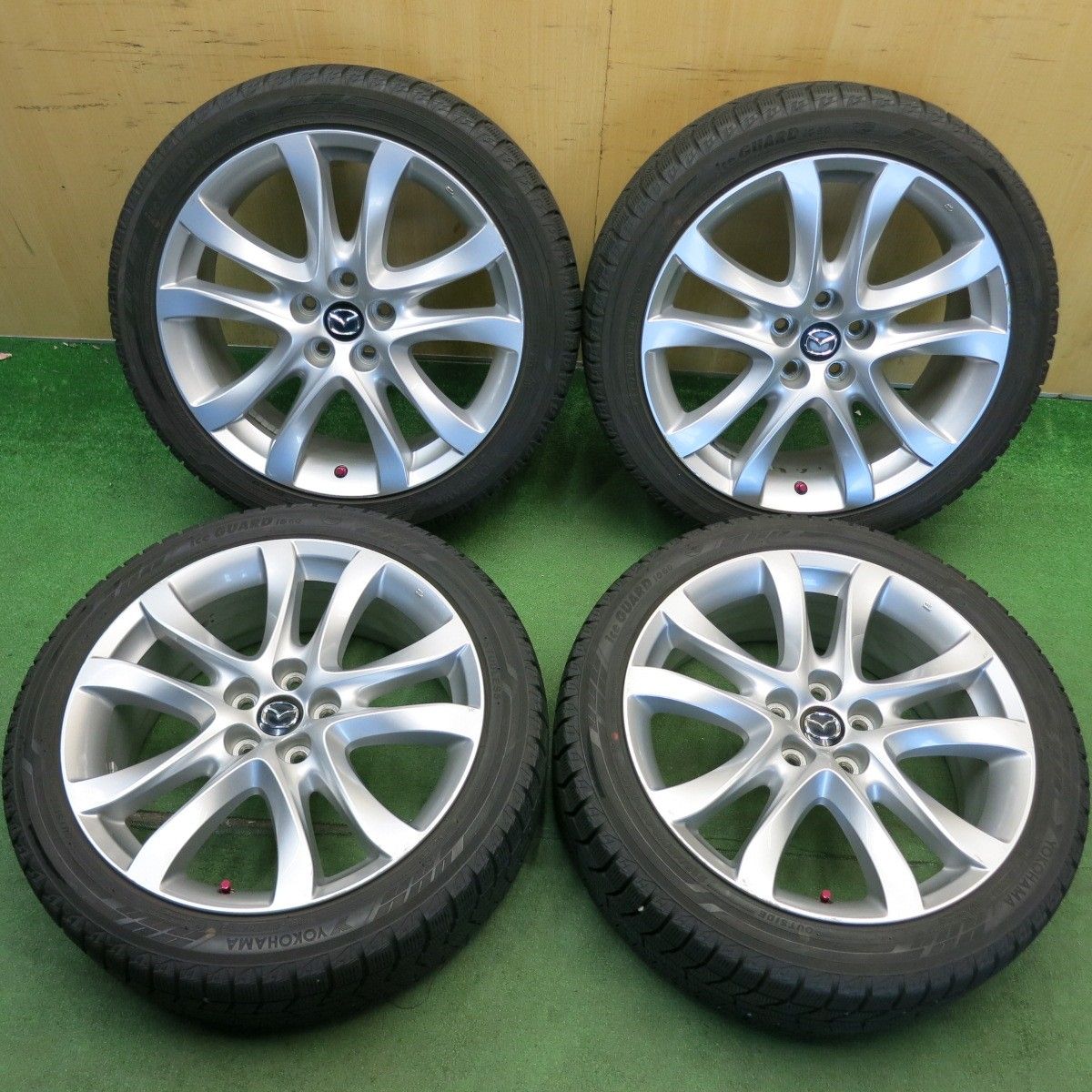 4本価格☆マツダ GJ アテンザ 純正 225/45R19 スタッドレス ヨコハマ 