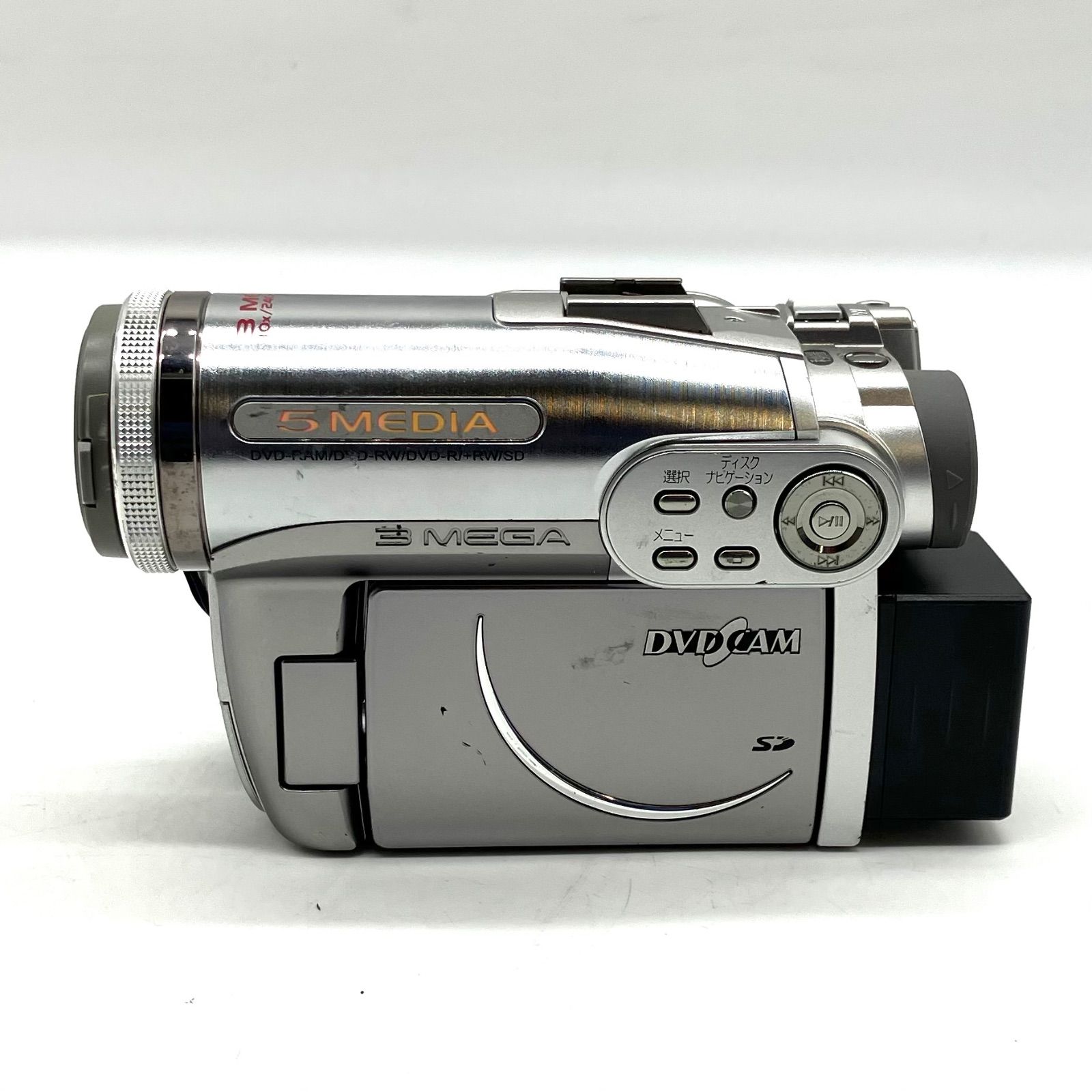 UA843【動作未確認】HITACHI ビデオカメラ 5MEDIA 3 MEGA - メルカリ