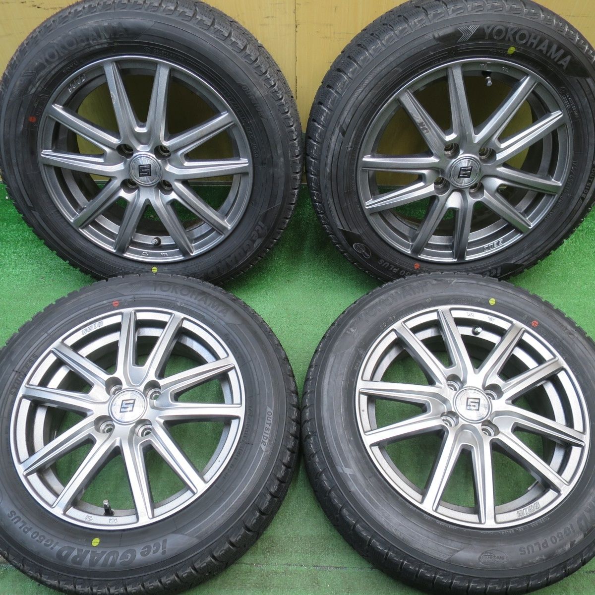 超バリ溝！ほぼ10分☆スタッドレス 175/65R15 ヨコハマ アイスガード