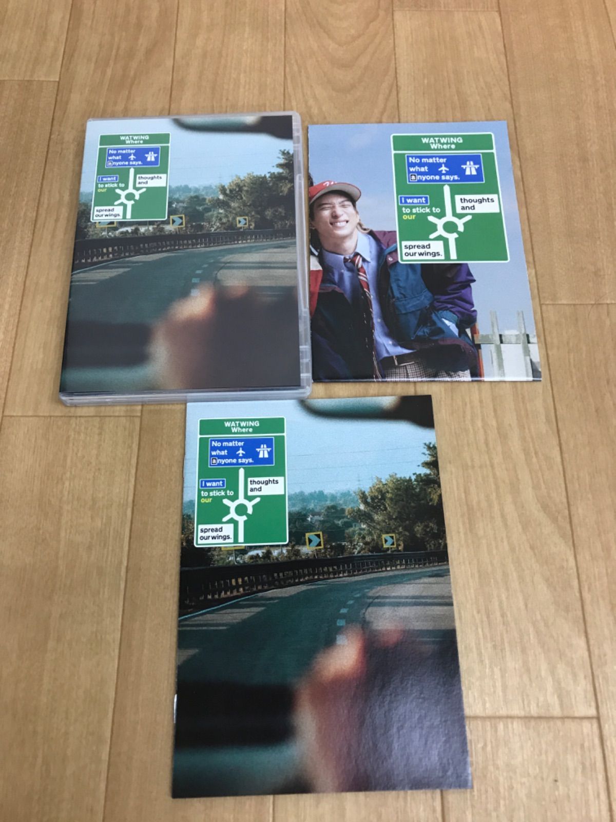 WATWING Where FC限定盤 Blu-ray付　中古 ☆WATWING Where FC限定盤 完全生産限定W HOME盤 CD＋Blu-ray《HV20J