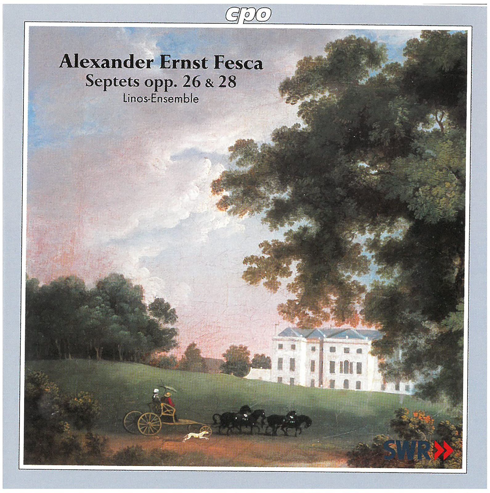 【CD】A.E.フェスカ:七重奏曲Op.26/Op.28 (Fesca: Septets opp. 26 & 28)