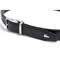ラコステ ベルト メンズ ビジネスベルト ブランドベルト ブラック 黒 牛革 LB84670