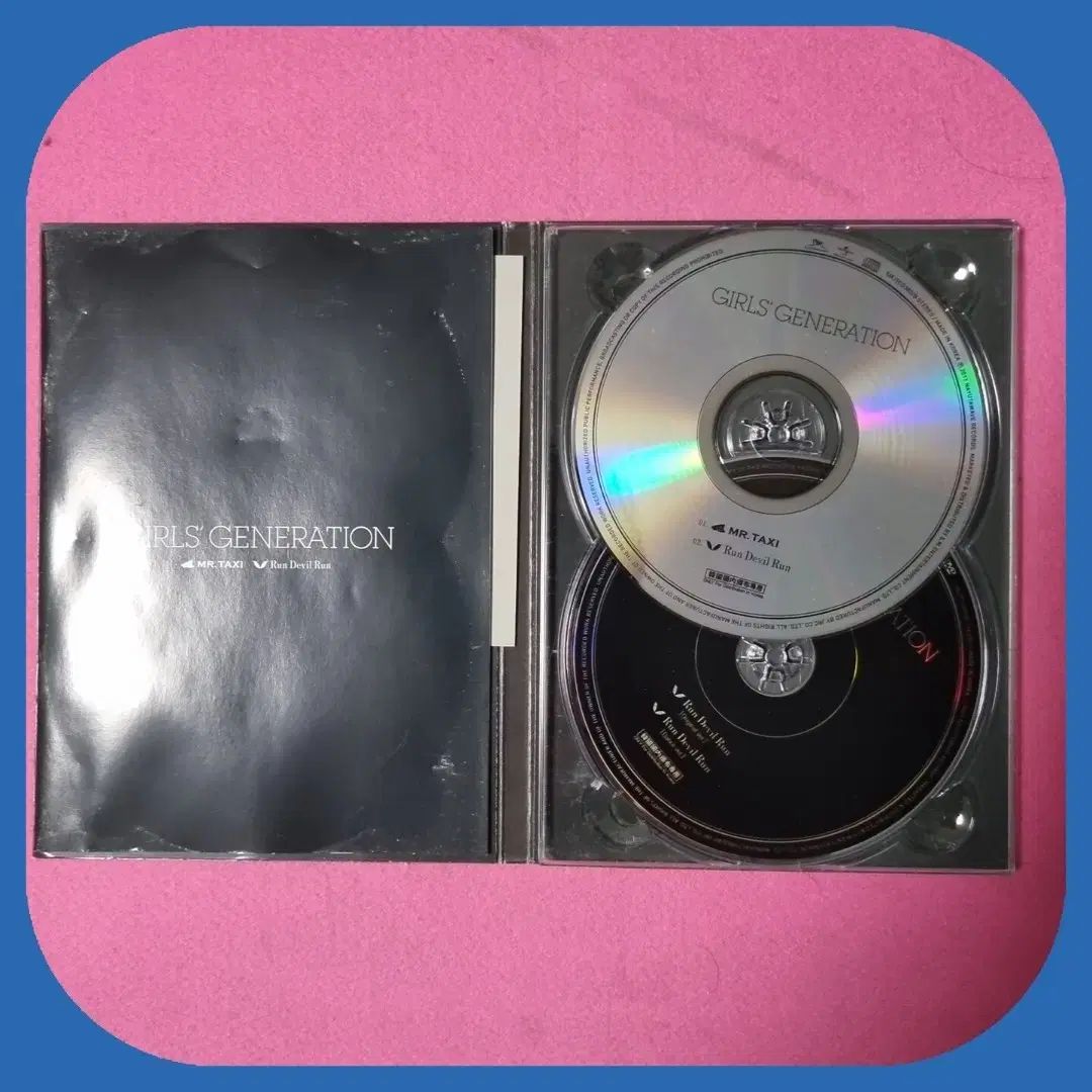 GIRLS' GENERATION(少女時代・SNSD) MR TAXI RUN DEVIL RUN 未使用