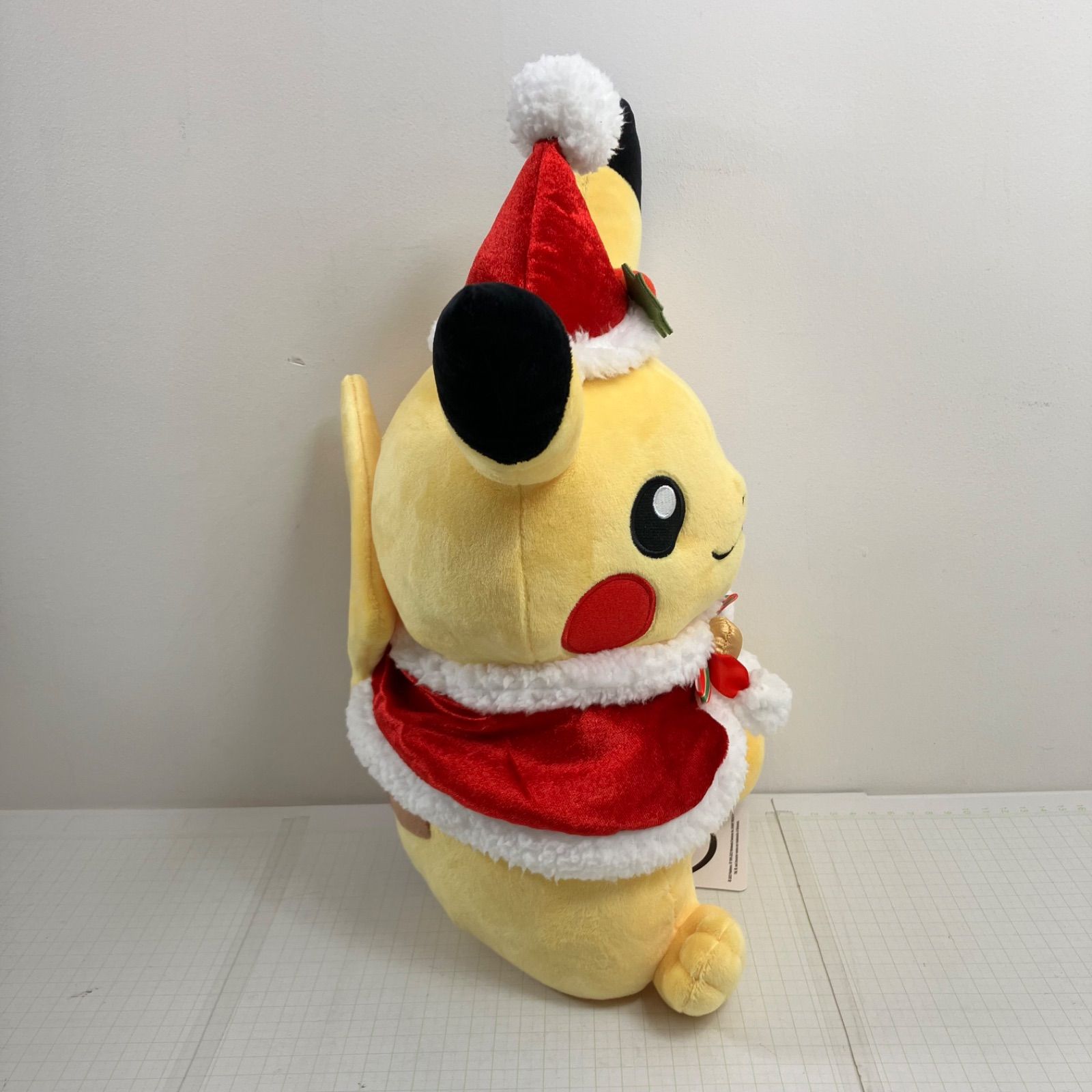 瀬戸店】タグ付き クリスマス ピカチュウ ぬいぐるみ タカラトミー