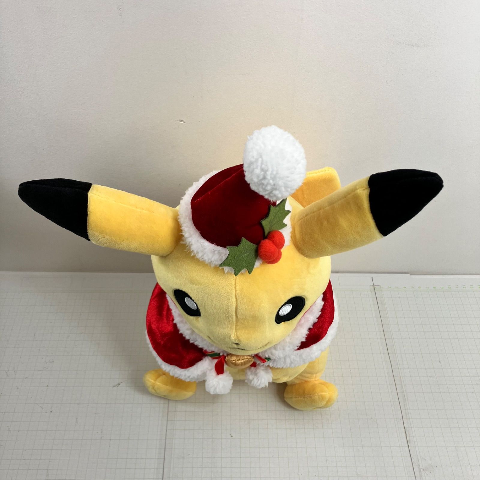瀬戸店】タグ付き クリスマス ピカチュウ ぬいぐるみ タカラトミー