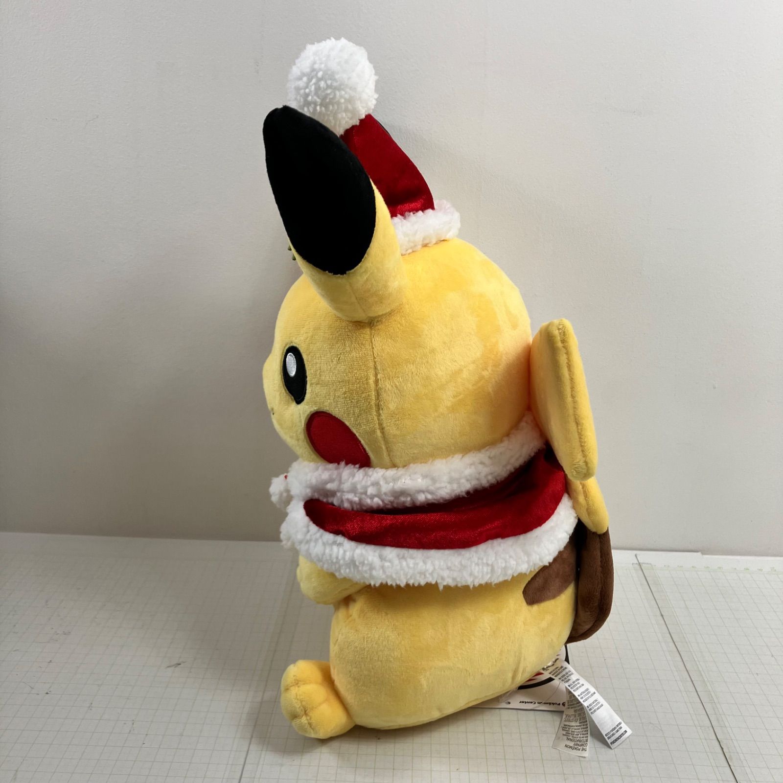 瀬戸店】タグ付き クリスマス ピカチュウ ぬいぐるみ タカラトミー