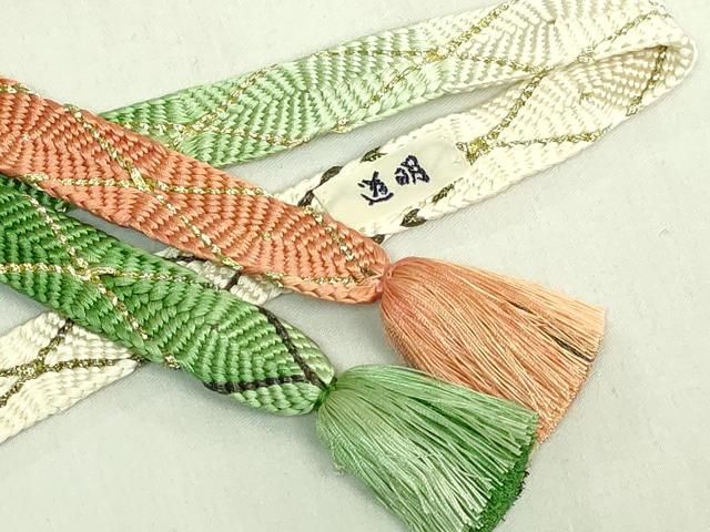 平和屋着物●極上　有職組紐道明　帯締め　唐組　金糸　宮内庁御用　国立博物館御用　東京芸術大学御用　逸品　DZAA12059kh6 30,420円