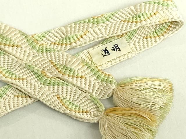 平和屋着物●極上　有職組紐道明　帯締め　唐組　遠山　宮内庁御用　国立博物館御用　東京芸術大学御用　逸品　DZAA12071kh6