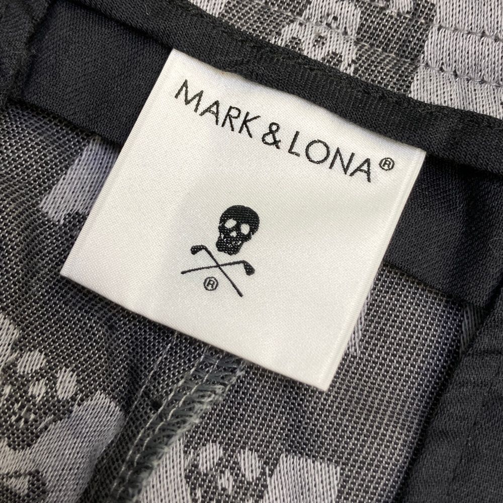 サイズ：50 MARK&LONA マークアンドロナ MLM-4A-AT01 パンツ 総柄 グレー系 [240101696798] ゴルフウェア メンズ ストスト
