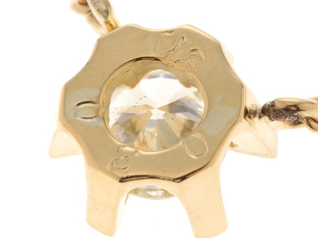 JEWELRY 貴金属・宝石 ダイヤモンド ネックレス 1粒ダイヤ K18 ゴールド 3.1g D0.30ct 2120000360954 【200】 JEWELRY 貴金属・宝石 ダイヤモンド ネックレス 1粒ダイヤ K18 ゴールド 3.1g D0.30ct 2120000360954 【200】
