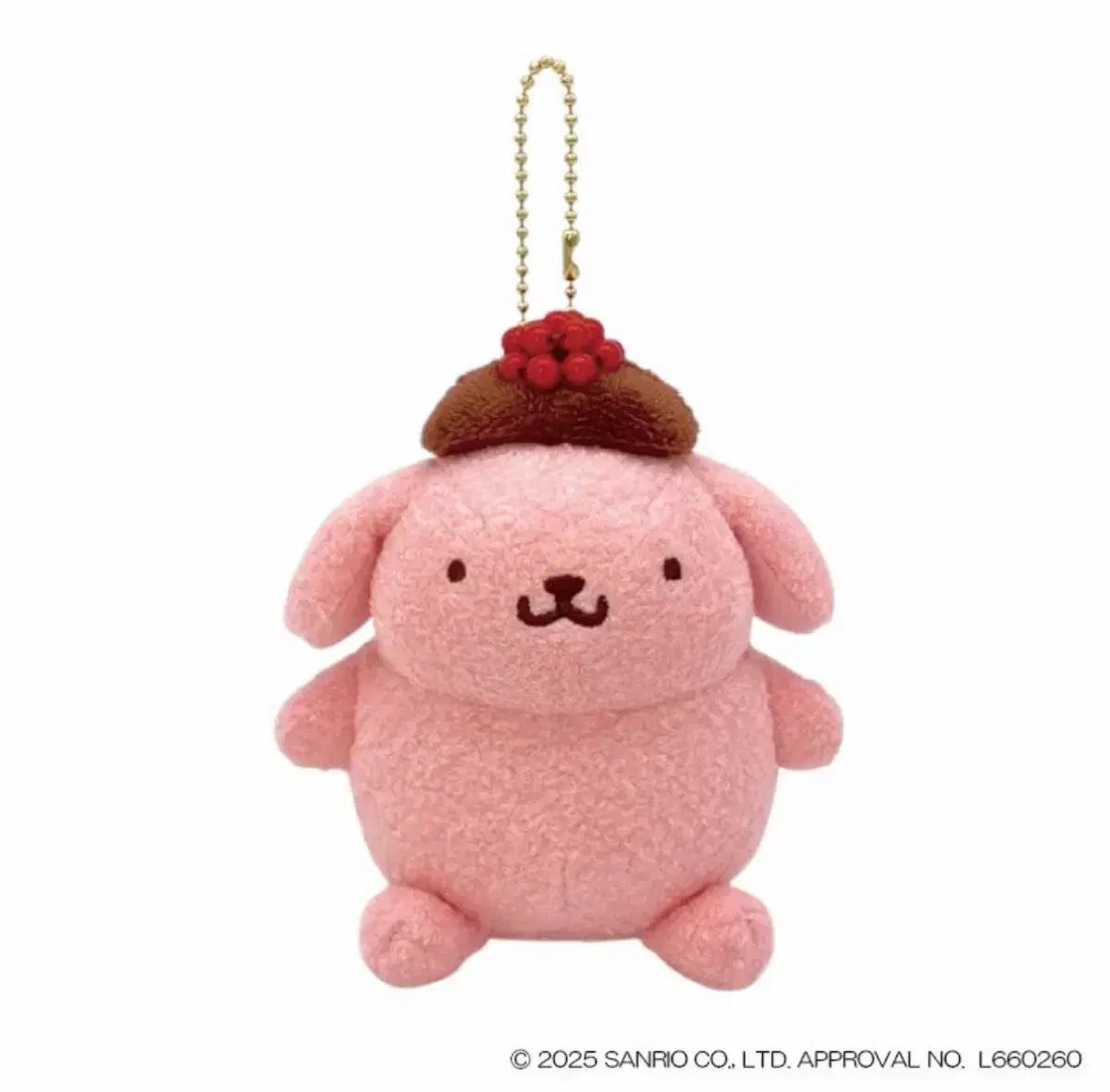 サンリオ ポムポムプリン マスコットキーホルダー 30th ⁄ Anniversary 