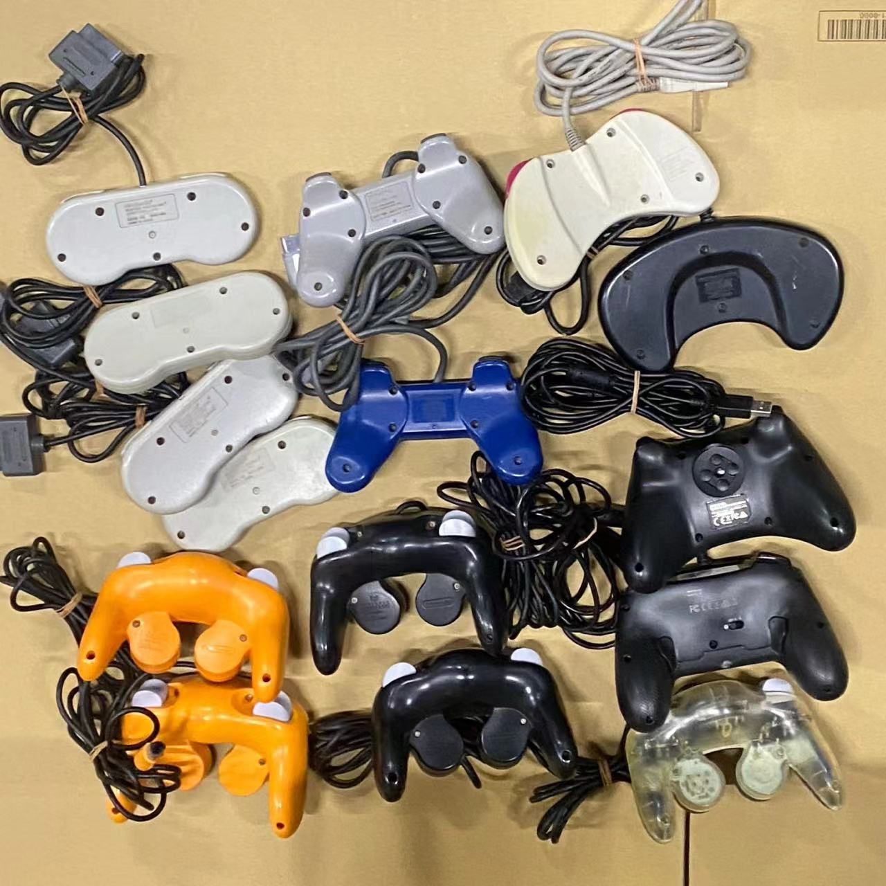 GN4085/120/0】ジャンク☆ゲームキューブ本体10台☆コントローラー10個