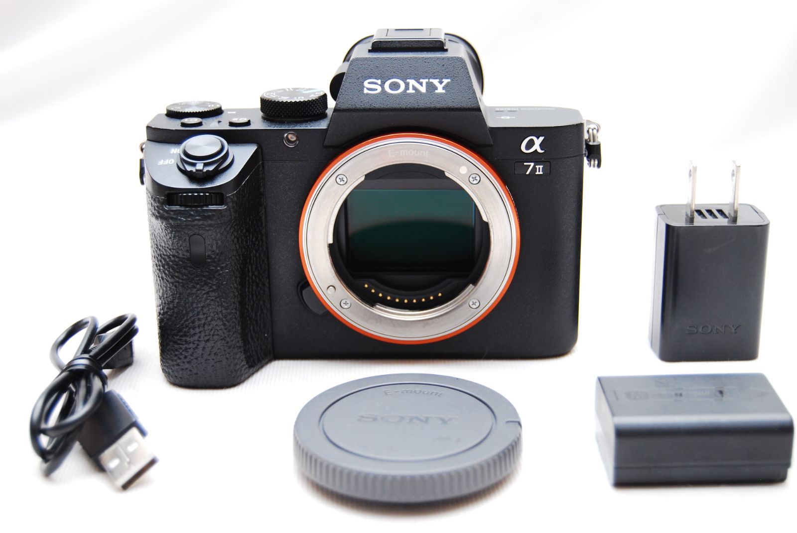★美品 SONY ミラーレス一眼カメラ α7II ボディ ブラック ILCE-7M2 ソニー★