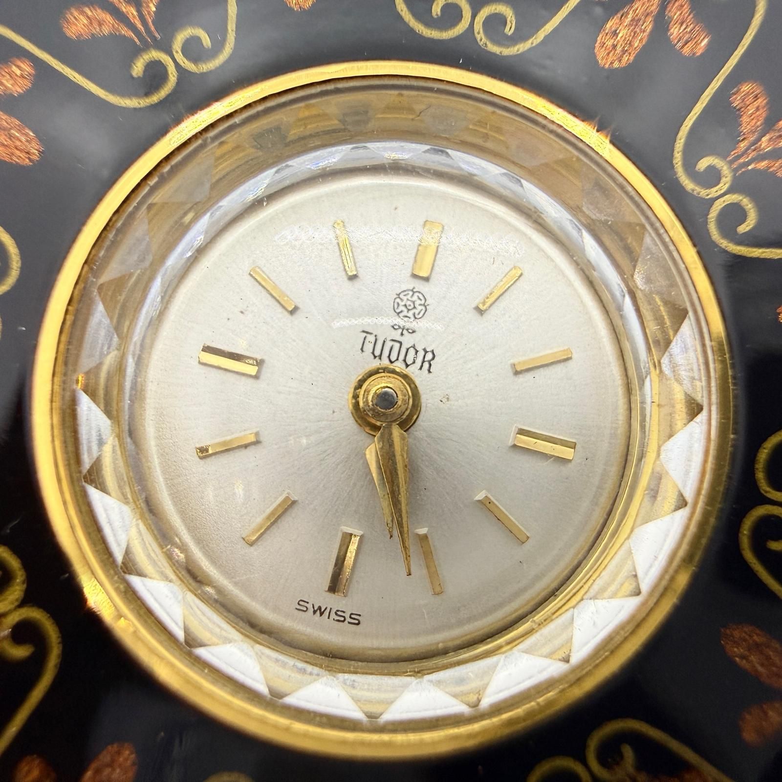 TUDOR チュードル ペンダントウォッチ チェーンGP シルバー 手巻き 