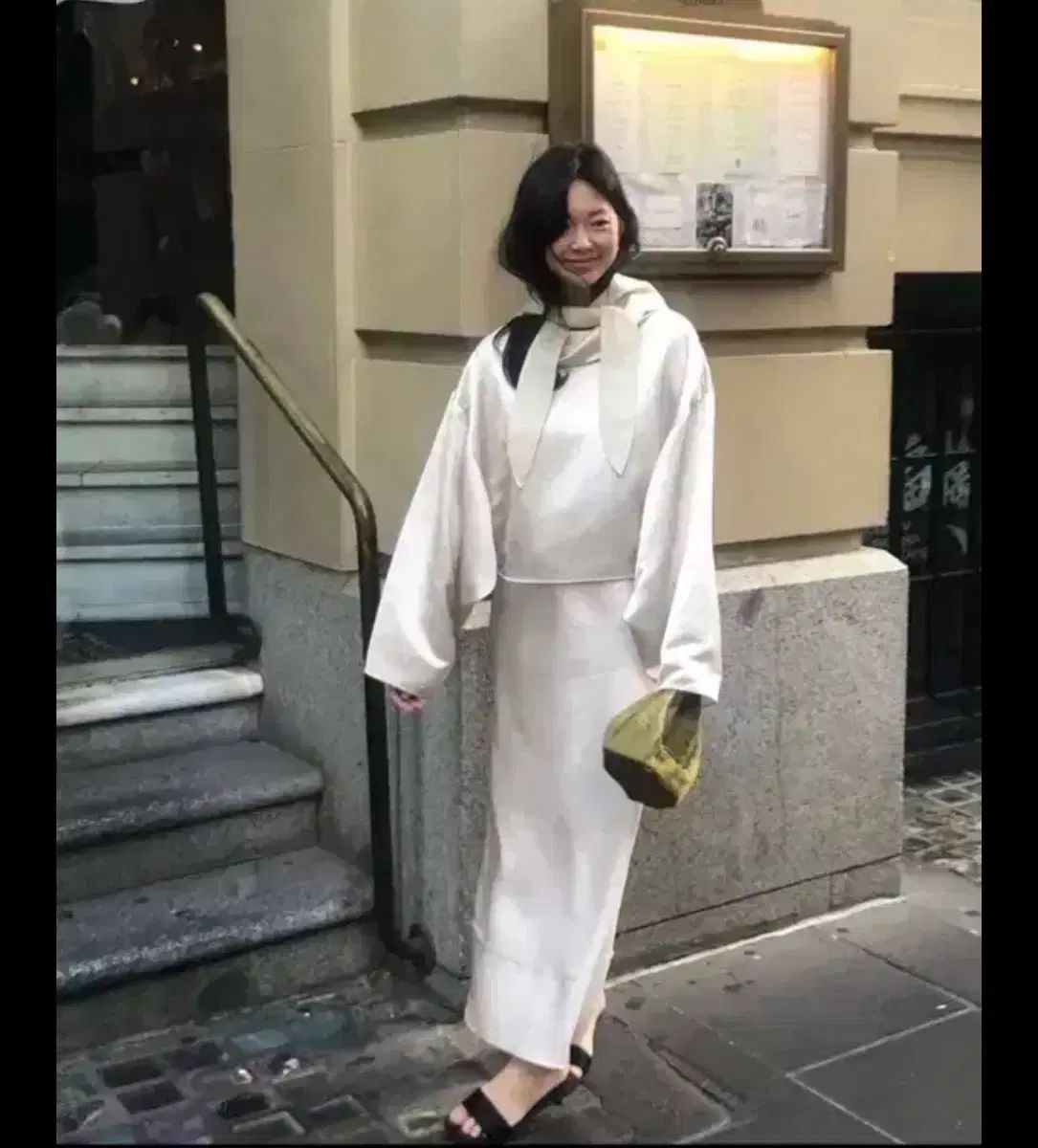 パルベン サテン スカート
