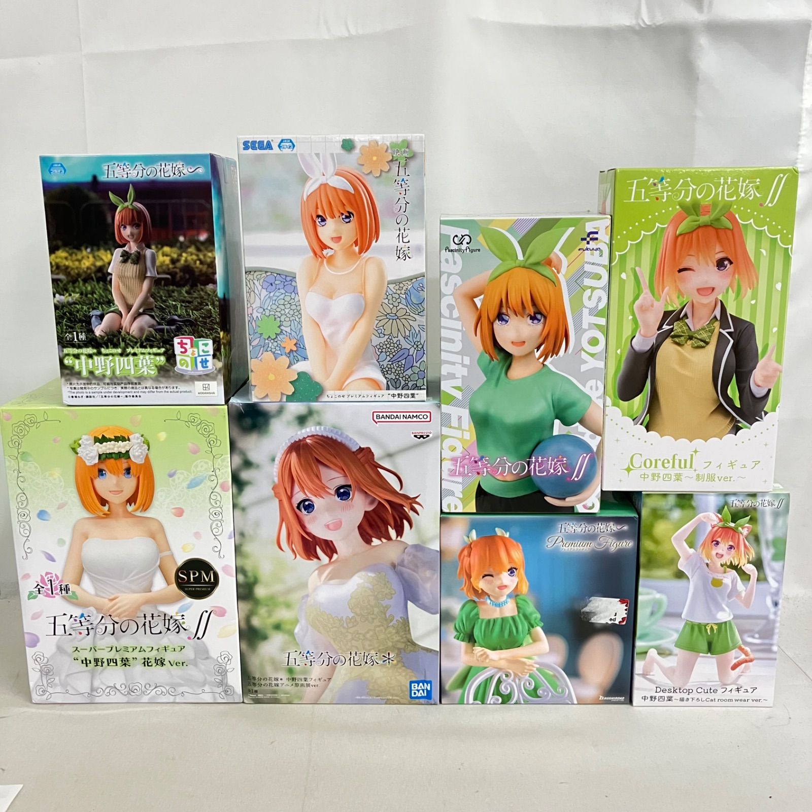 未開封 五等分の花嫁 中野四葉 まとめ フィギュア 8個セット SF5A46 