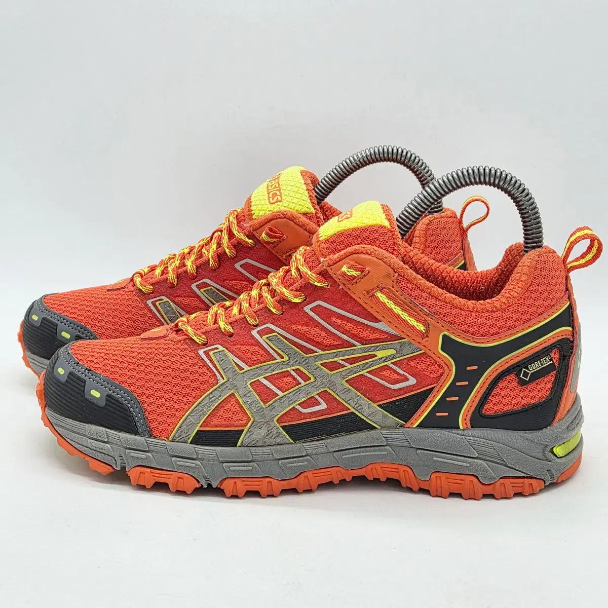 ASICS GORE-TEX アウトドア安全靴 グレー/オレンジ asics 安全靴